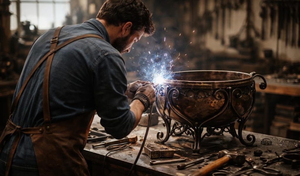 artisan-tablier-soudure-etincelles-atelier