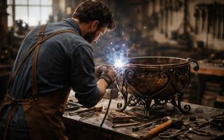 artisan-tablier-soudure-etincelles-atelier