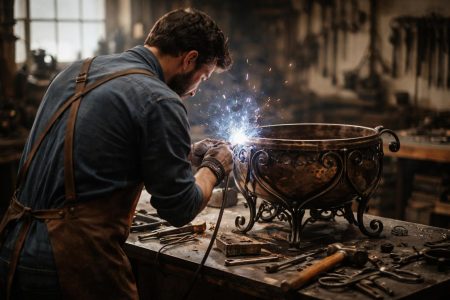 artisan-tablier-soudure-etincelles-atelier