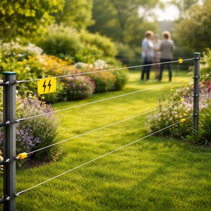 cloture-electrique-jardins-fleurs-colorées