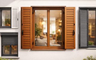 fenetres-modernes-volets-bois-metal