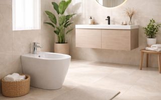 salle-bain-moderne-carreaux-clairs-plantes