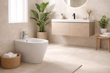 salle-bain-moderne-carreaux-clairs-plantes